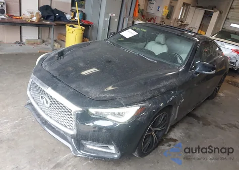 2018 Infiniti Q60 3.0T Luxe из США, поврежденный, VIN JN1EV7EK4JM340498